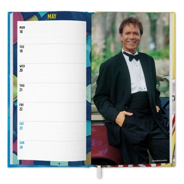 Official Cliff Richard Slim Diary 2026