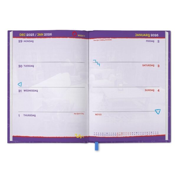 TM-06989-Friend-A5-Diary-2026-2 Official Friends A5 Diary 2026