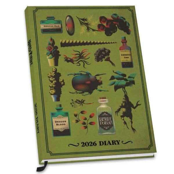 Official Harry Potter A5 Diary 2026
