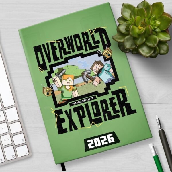 TM-06992-Minecraft-A5-Diary-2026-3 Official Minecraft A5 Diary 2026