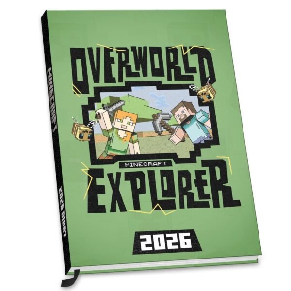 TM-06992-Minecraft-A5-Diary-2026 Official Minecraft A5 Diary 2026