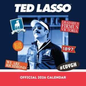 Official Ted Lasso Square Calendar 2026
