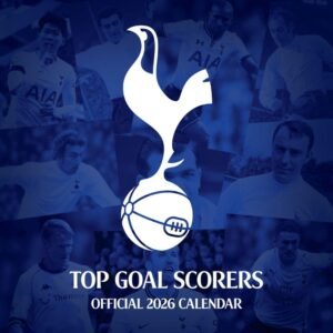 Official Tottenham Hotspur FC Legends Square Calendar 2026