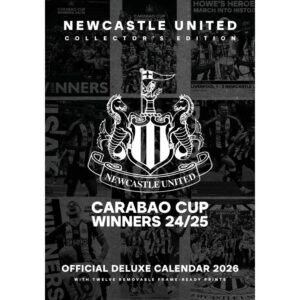 Official Newcastle United FC Deluxe Calendar 2026