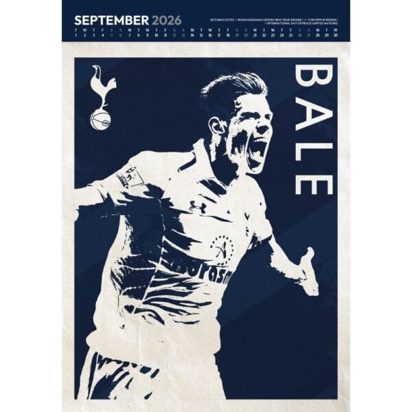 TM-07130-Tottenham-Hotspur-FC-Deluxe-Calendar-2026-3 Official Tottenham Hotspur FC Deluxe Calendar 2026