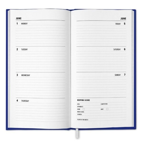 TM-07151-Chelsea-FC-Slim-Diary-2026-1 Official Chelsea FC Slim Diary 2026
