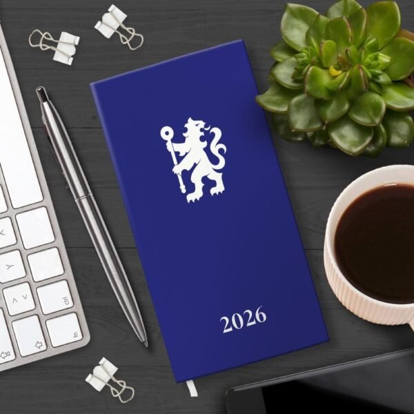 TM-07151-Chelsea-FC-Slim-Diary-2026-2 Official Chelsea FC Slim Diary 2026