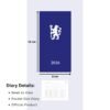 TM-07151-Chelsea-FC-Slim-Diary-2026-3 Official Chelsea FC Slim Diary 2026