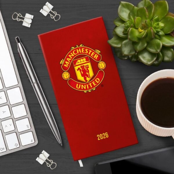 TM-07155-Manchester-United-FC-Slim-Diary-2026-4 Official Manchester United FC Slim Diary 2026