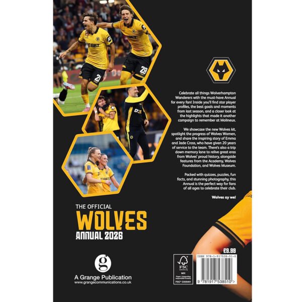 Official Wolverhampton Wanderers FC Annual 2026