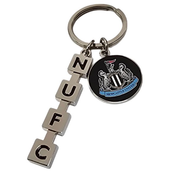 TM-07191-Newcastle-United-FC-Letter-Keyring Official Newcastle United FC Letter Keyring