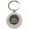 TM-07193-Newcastle-United-FC-Spinner-Keyring Official Newcastle United FC Spinner Keyring