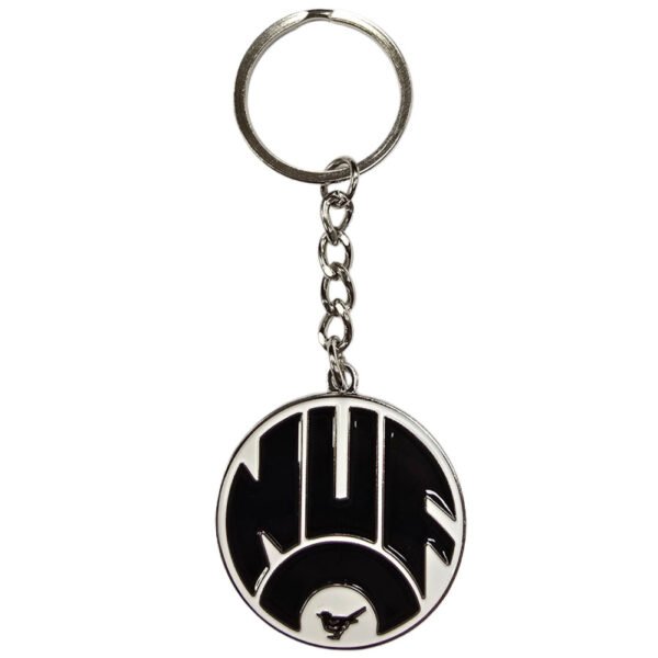 Official Newcastle United FC Retro 83-88 Crest Keyring & Badge Set