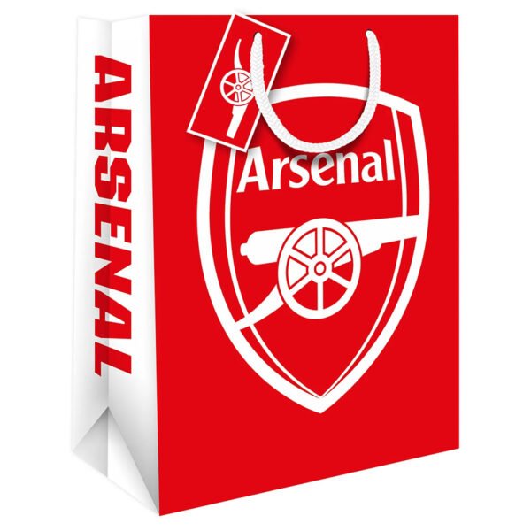 TM-07247-Arsenal-FC-Medium-Colour-Gift-Bag Official Arsenal FC Medium Colour Gift Bag