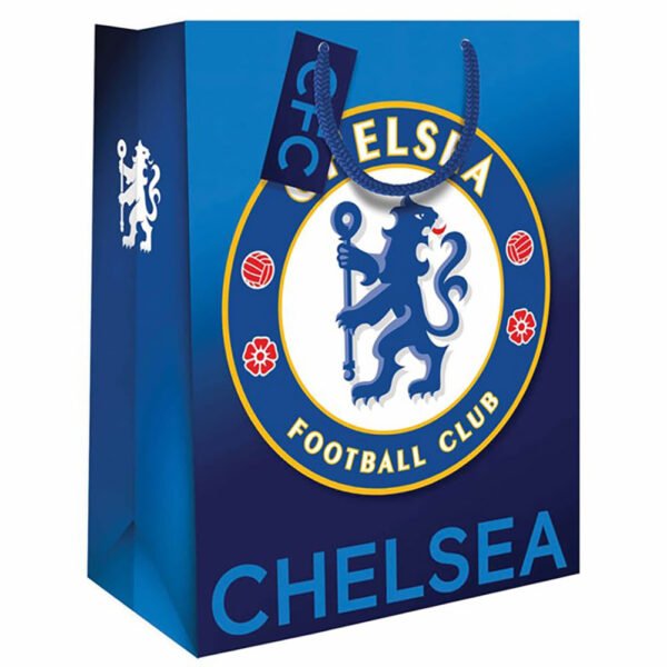 TM-07250-Chelsea-FC-Medium-Colour-Gift-Bag Official Chelsea FC Medium Colour Gift Bag