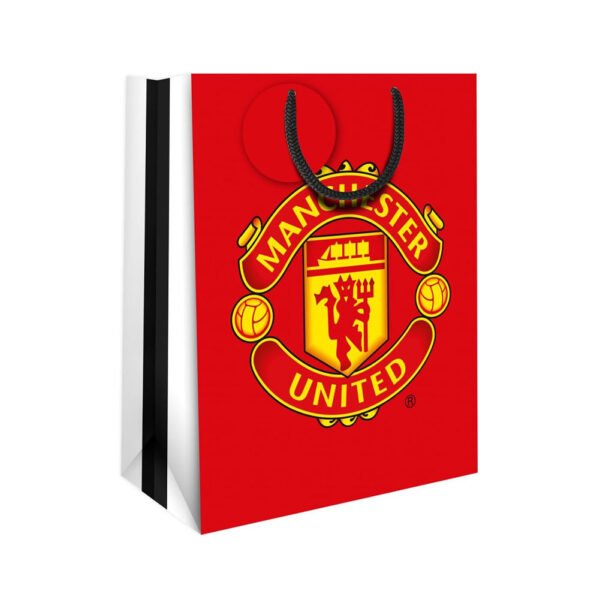 TM-07254-Manchester-United-FC-Small-Colour-Gift-Bag Official Manchester United FC Small Colour Gift Bag