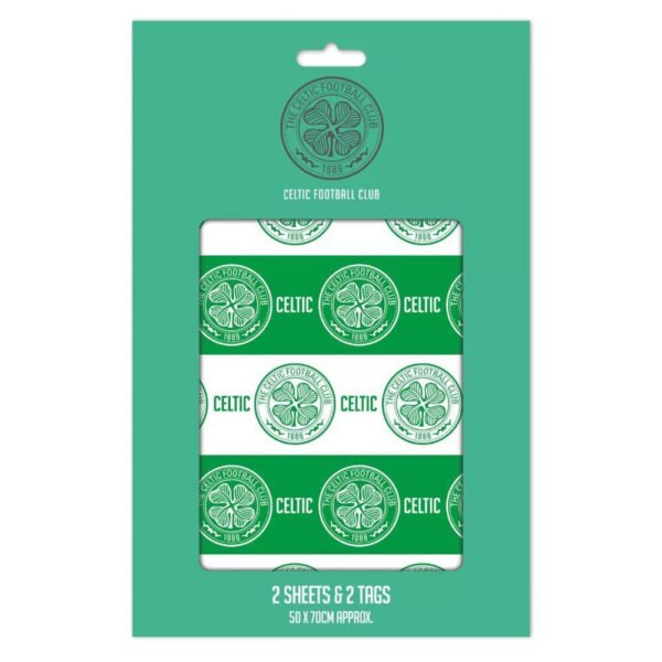 Official Celtic FC Text Gift Wrap