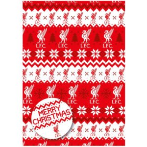 Official Liverpool FC Christmas Gift Wrap