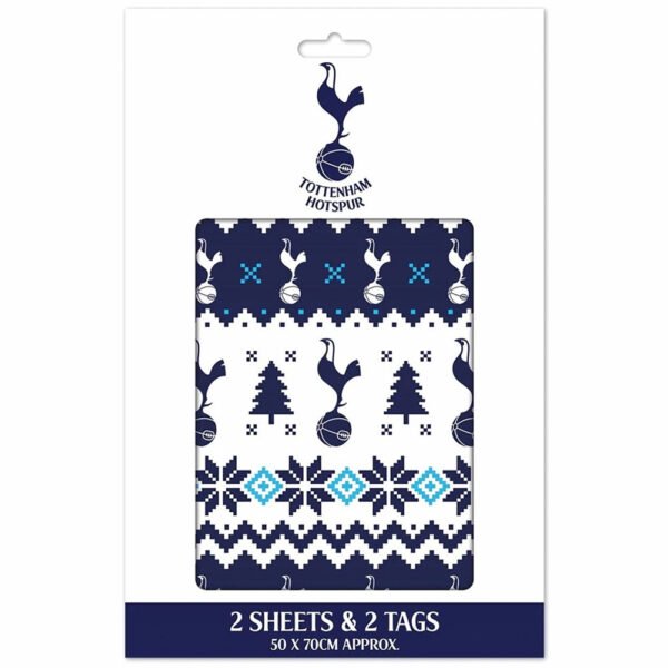 TM-07274-Tottenham-Hotspur-FC-Christmas-Gift-Wrap-2 Official Tottenham Hotspur FC Christmas Gift Wrap