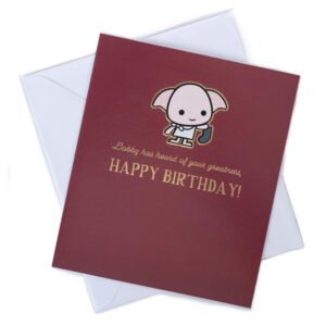 Official Harry Potter Dobby Birthday Card