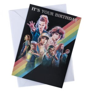 Official Stranger Things Birthday Card