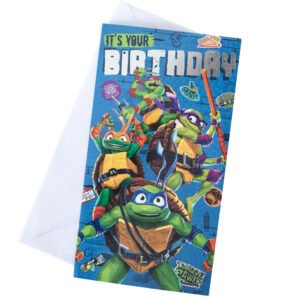 Official Teenage Mutant Ninja Turtles Birthday Card