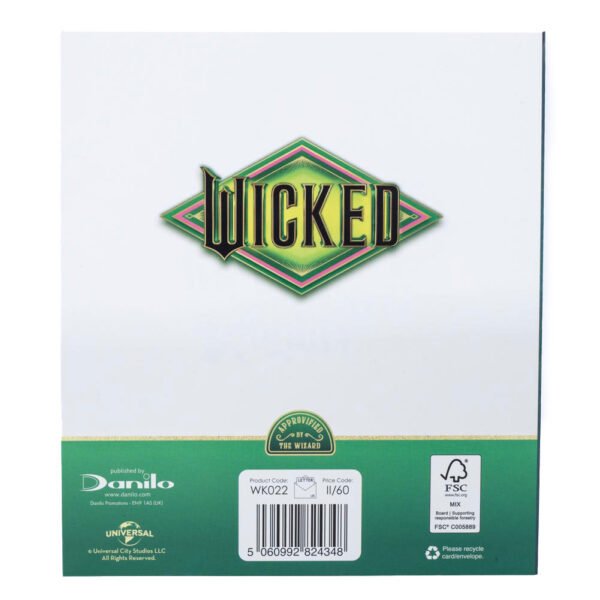 TM-07285-Wicked-Elphaba-Birthday-Card-3 Official Wicked Elphaba Birthday Card