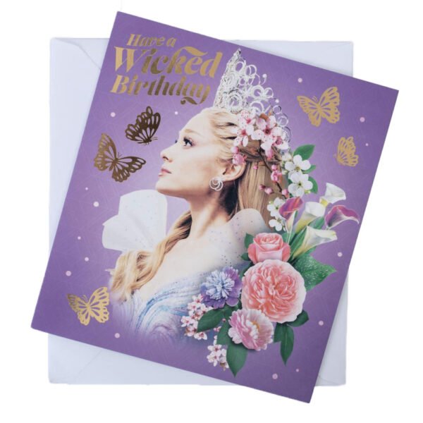 Official Wicked Glinda Birthday Card