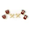 Official West Ham United FC Stud Earring Set