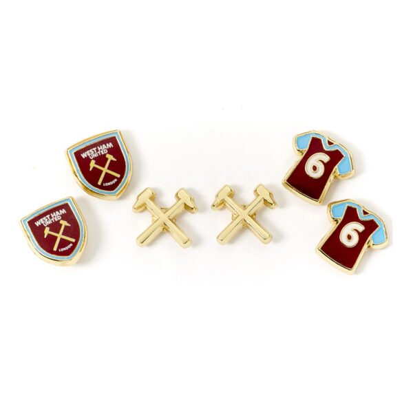 Official West Ham United FC Stud Earring Set