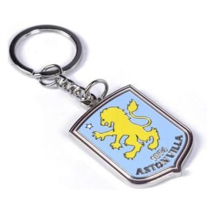 TM-07297-Aston-Villa-FC-Crest-Keyring Official Aston Villa FC Crest Keyring