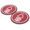 Official Nottingham Forest FC 2pk Coaster Set