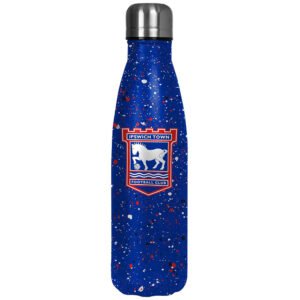 Official Ipswich Town FC Paint Splatter Thermal Flask