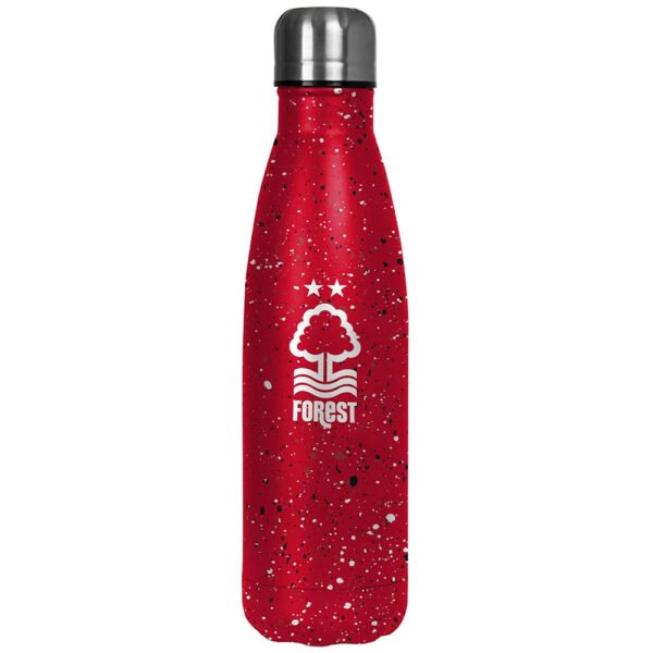 TM-07303-Nottingham-Forest-FC-Paint-Splatter-Thermal-Flask Official Nottingham Forest FC Paint Splatter Thermal Flask