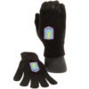 TM-07309-Aston-Villa-FC-Knitted-Gloves-Junior Official Aston Villa FC Knitted Gloves Junior