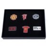 Official Manchester United FC 6pc Badge Set