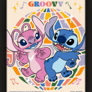 TM-07354-Lilo-Stitch-Groovy-Framed-3D-Picture Official Lilo & Stitch Groovy Framed 3D Picture