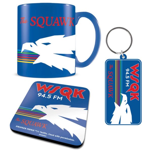 Official Stranger Things WSQK Mug & Coaster Set