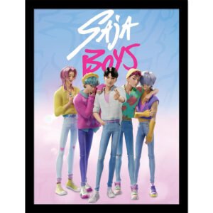 TM-07367-K-Pop-Demon-Hunters-Saja-Boys-Picture-16-x-12 Official K-POP Demon Hunters Saja Boys Picture 16 x 12