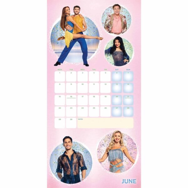 Official Strictly Come Dancing Square Calendar 2026