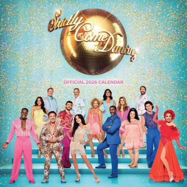 Official Strictly Come Dancing Square Calendar 2026