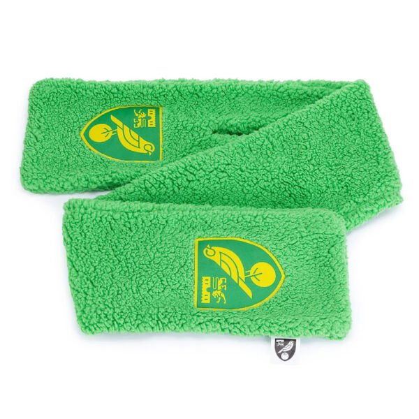 TM-07388-Norwich-City-FC-Sherpa-Scarf-1 Official Norwich City FC Sherpa Scarf