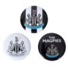 Official Newcastle United FC Button Badge Set
