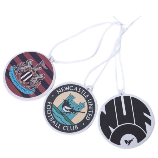 TM-07398-Newcastle-United-FC-3pk-Retro-Air-Freshener Official Newcastle United FC 3pk Retro Air Freshener