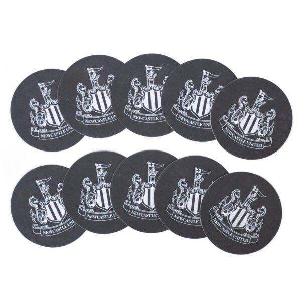 TM-07399-Newcastle-United-FC-10pk-Beer-Mat-Set Official Newcastle United FC 10pk Beer Mat Set