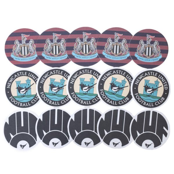 TM-07400-Newcastle-United-FC-15pk-Retro-Beer-Mat-Set-1 Official Newcastle United FC 15pk Retro Beer Mat Set