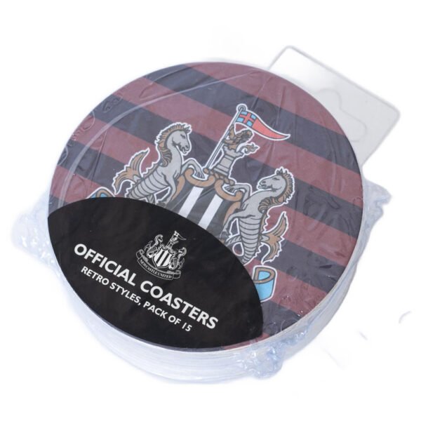 TM-07400-Newcastle-United-FC-15pk-Retro-Beer-Mat-Set-3 Official Newcastle United FC 15pk Retro Beer Mat Set