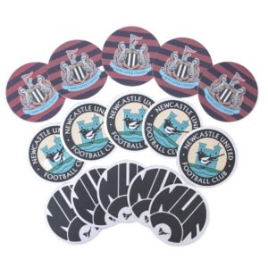 TM-07400-Newcastle-United-FC-15pk-Retro-Beer-Mat-Set Official Newcastle United FC 15pk Retro Beer Mat Set