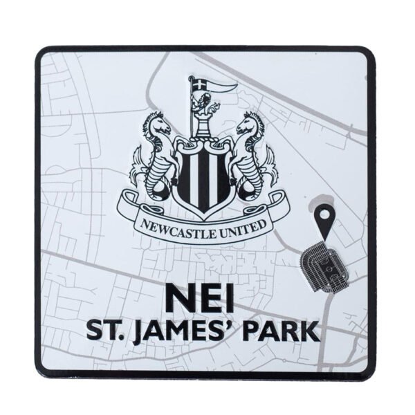 Official Newcastle United FC Route To St James' Park Fridge Magnet