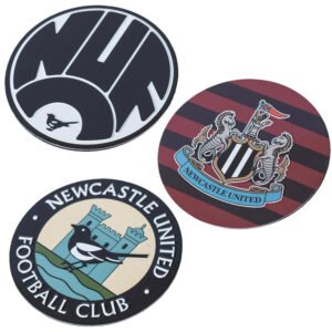 TM-07403-Newcastle-United-FC-3pk-Retro-Fridge-Magnet-Set Official Newcastle United FC 3pk Retro Fridge Magnet Set